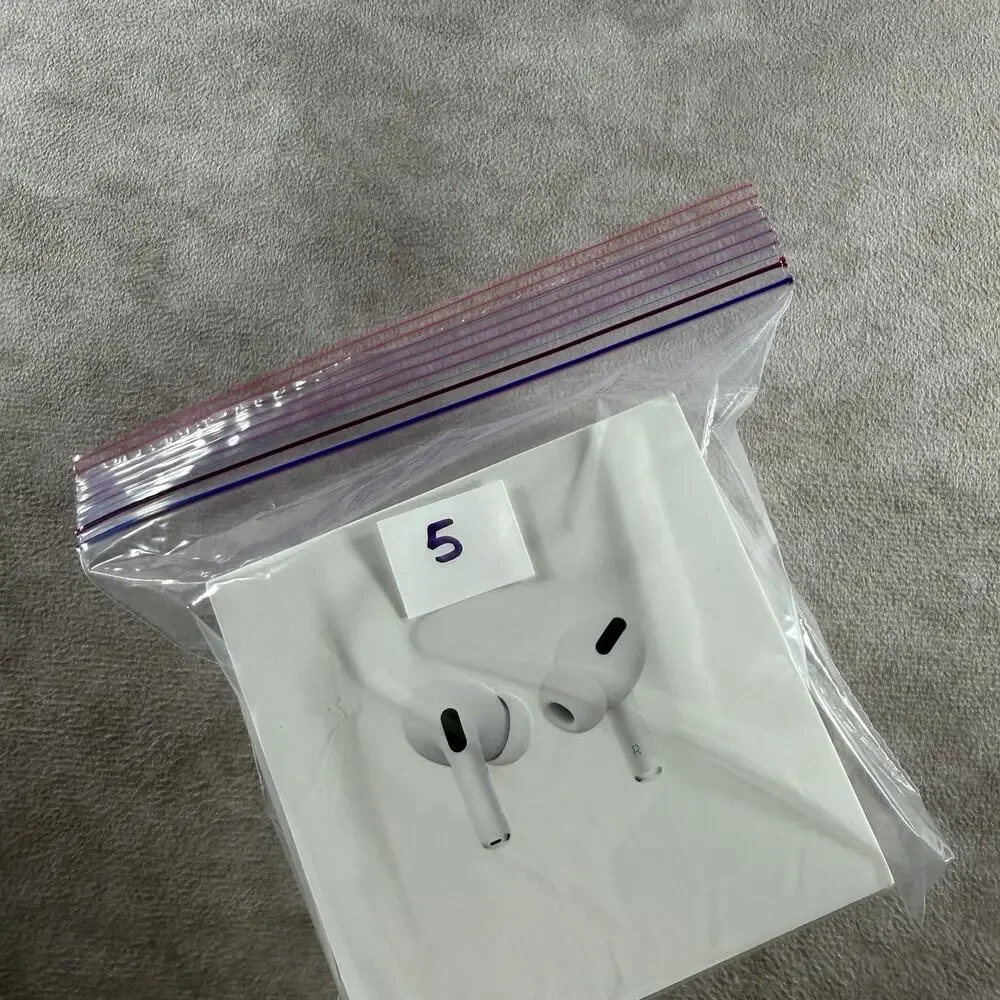 MLMK3AMIA AirPods Pro with MagSafe Charging BOX ONLY PAPERS INCLUDED